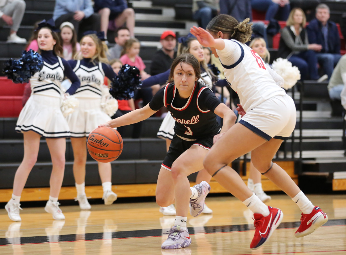 Coppell Allen Texas 6A UIL girls basketball bi-district playoffs 021323 Brian McLean 3